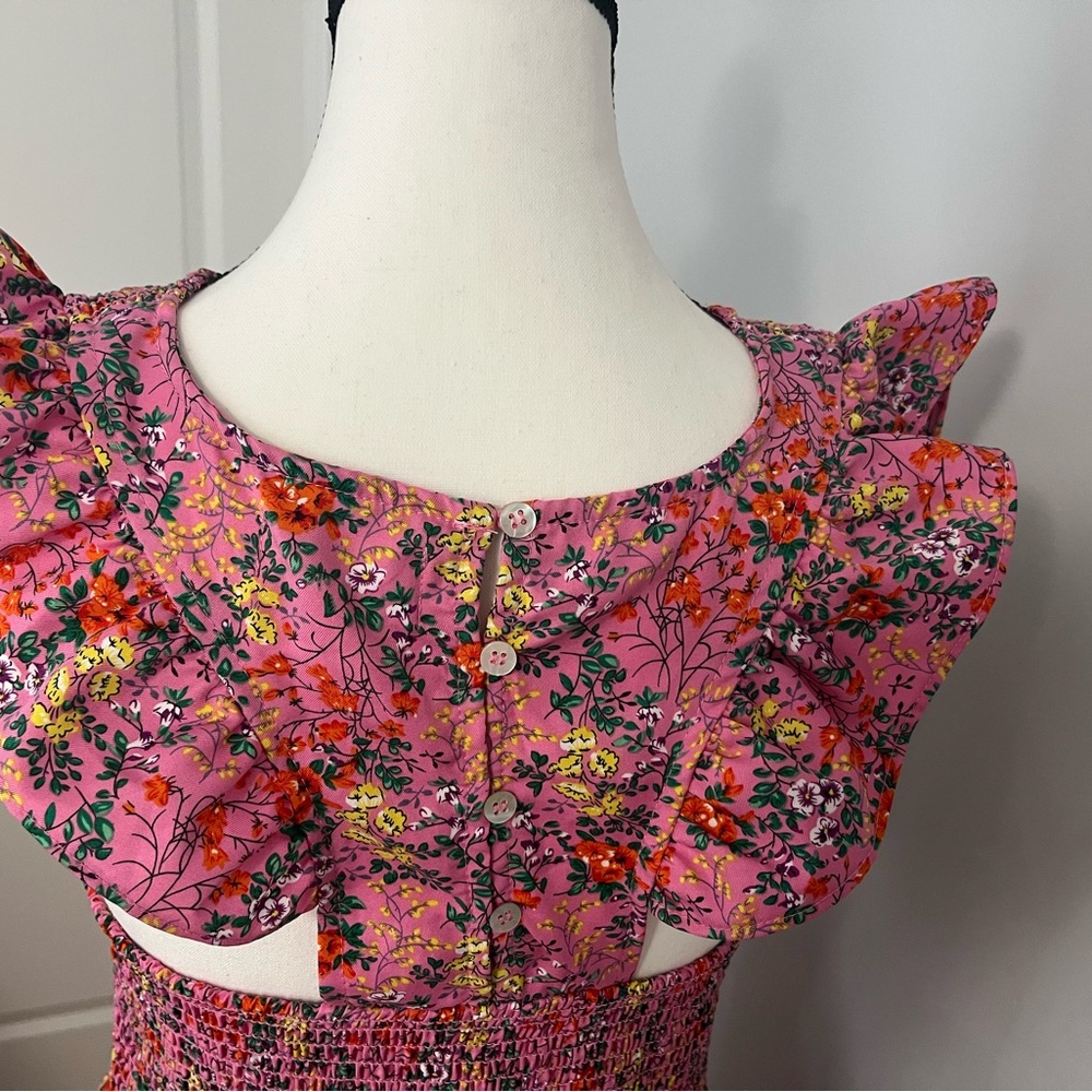 MELLODAY Pink Floral Dress-Like New